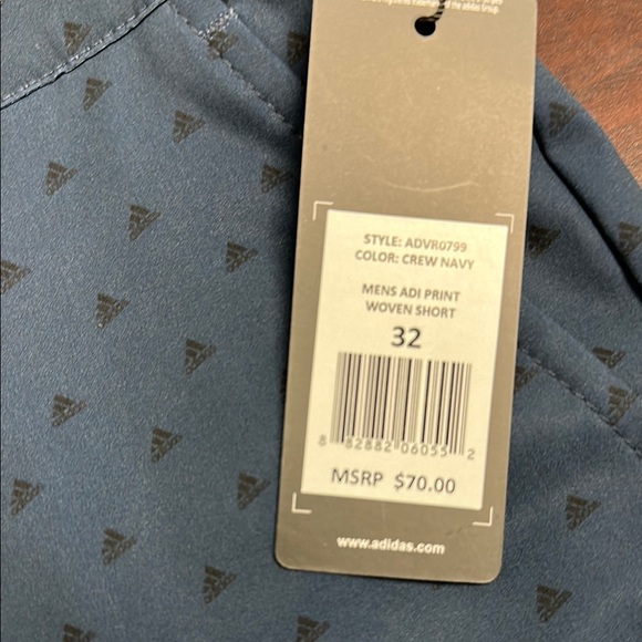 NWT Adidas Men’s Lightweight Woven Shorts - Picture 2 of 5